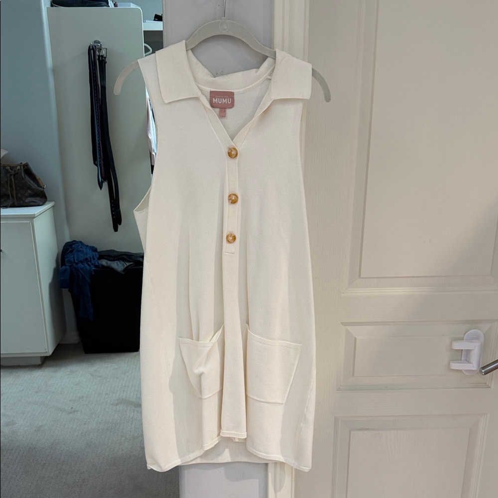 Show Me Your MuMu Cream Knit Top